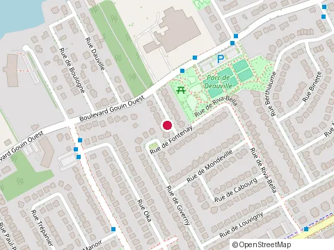 Location of Bliss Rénovations at 18100 Rue de Mondeville, Pierrefonds