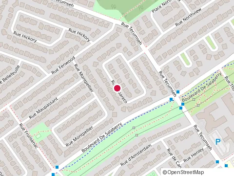 Location of Bloch Yoram at 152 Albareto Rue, Dollard-Des-Ormeaux