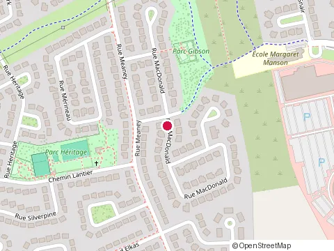 Location of Bloemhof Inc at 74 Rue Macdonald, Kirkland