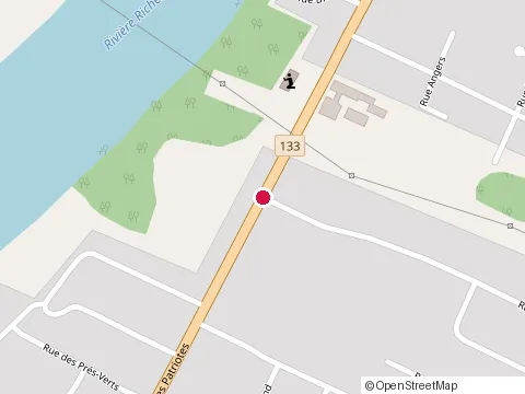 Location of Blondin Mario Construction Enr at 1233 Chem. des Patriotes, Sorel-Tracy