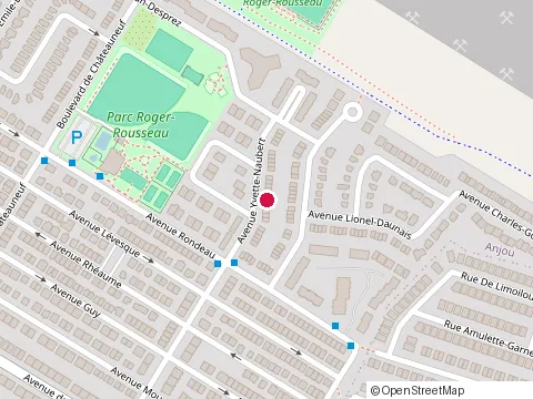 Location of Blonsaco Inc at 9205 avenue Yvette-Naubert, Anjou