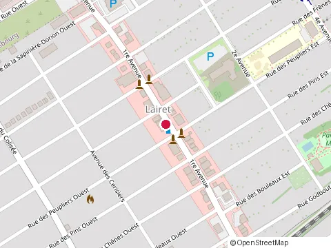 Location of Blouin Yves at 3265 1Re Av, Québec