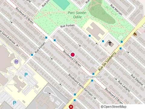 Location of Bnm Avocats at 4915 Rue de Salaberry, Montréal