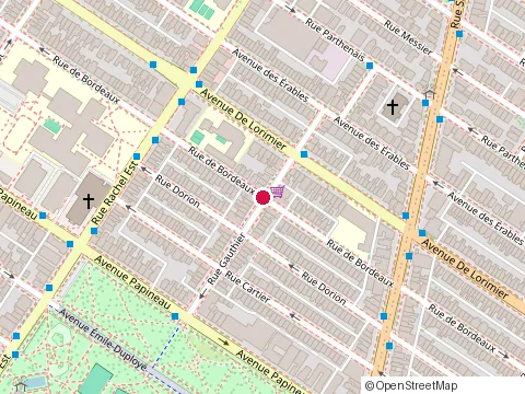 Location of Bnr Rénovation Inc at 3452 Rue de Bordeaux, Montréal