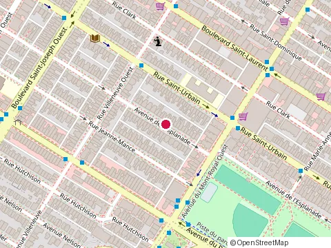 Location of Body Being & Heart at 4587 Esplanade Ave, Montréal