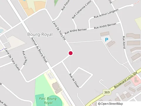 Location of Bois de Charme at 911 Car de Tracy E, Québec