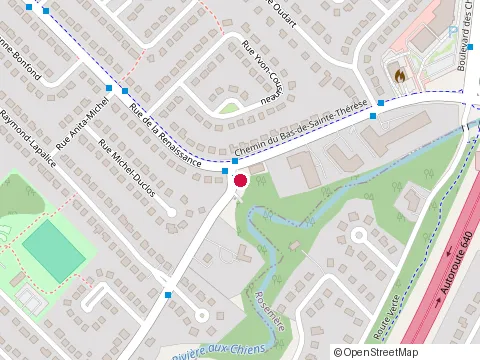 Location of Bois Vert Construction Inc. at 442 Chem. du Poète, Prévost