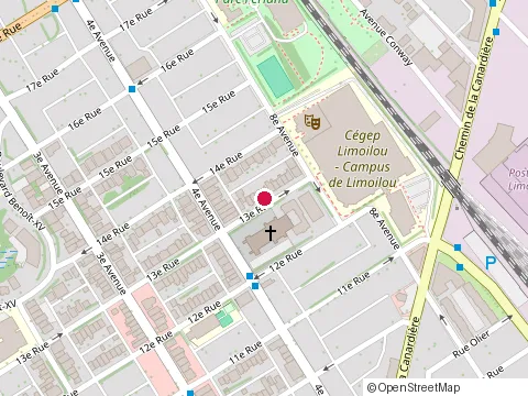 Location of Boisbelleau at 501 13E Rue, Québec