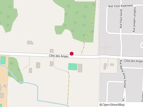 Location of Boiserie Mirabel at 14820 Côte des Anges, Mirabel