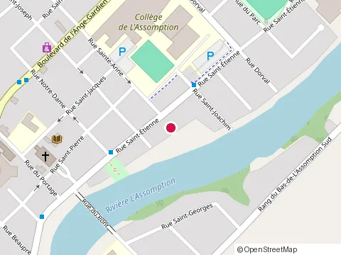 Location of Boiserie Rive Nord at 132 Rue Sainte-Anne, L'Assomption