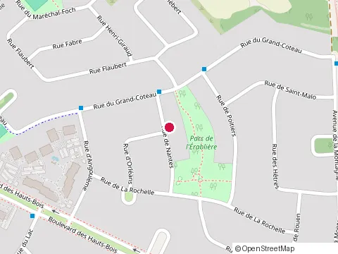 Location of Boisfranc P N d Ltée at Rue de Nantes 126, Sainte-Julie