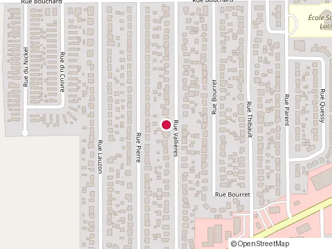 Location of Boissonneault Jean-Noel at Rue Pierre, Val-d'Or