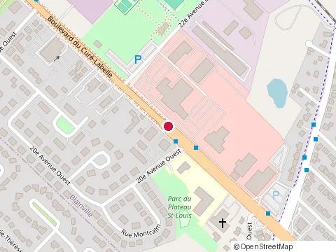 Location of Boisvert Chevrolet Buick Gmc Corvette at 470 Bd du Curé-Labelle, Blainville