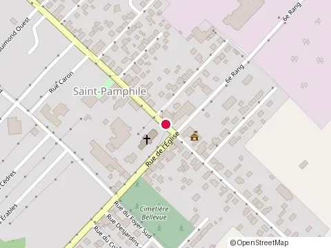 Location of Bonne Table Enr at 328 Rue Principale, Saint-Pamphile