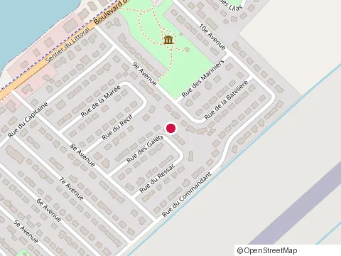 Location of Bonneau Chantale at 23 9E Avenue, Rimouski