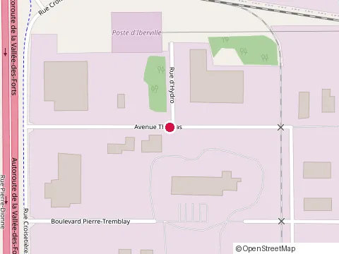 Location of Bonneau René l&Fils at 744 avenue Thomas, Saint-Jean-sur-Richelieu