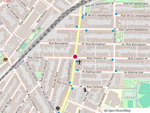 Location of Boom J'S Cuisine at 2026 Wellington St, Montréal