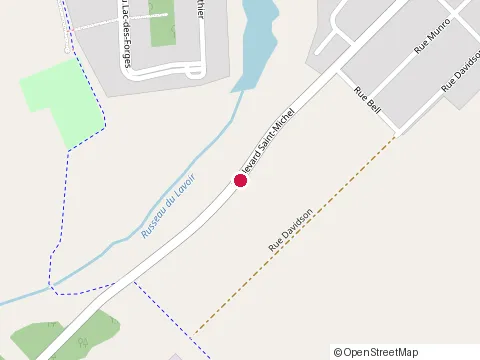 Location of Bordure Unique at 2255 boulevard Saint-Michel, Trois-Rivières