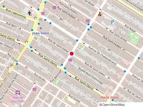 Location of Boreal Conducteurs at 6850 Rue de Saint-Vallier, Montréal