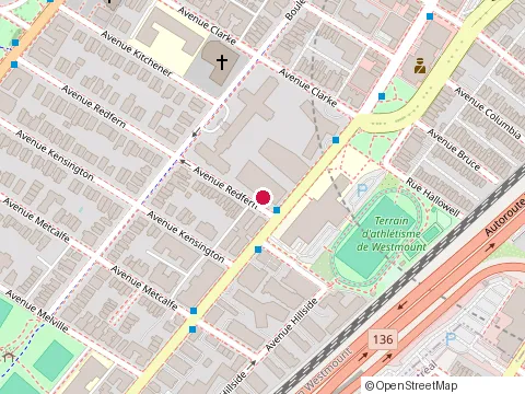 Location of Borrelli Mario Ca at 215, Av Redfern, Westmount