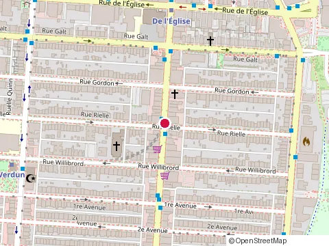 Location of Bossa Prêt À Manger at 4354 Wellington St, Montréal