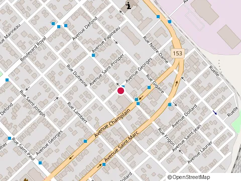 Location of Bostryche Construction Inc at 903 Rue Frigon, Shawinigan