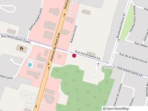 Location of Bouchard Electrique Enr at 701 avenue Fortin, Alma