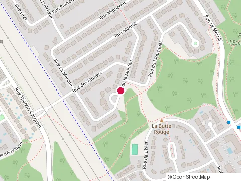 Location of Bouchard Normen at 1510 Rue de la Montée, Québec