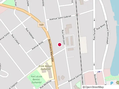 Location of Boucherie les Chefs at 965 Rue St Jean, Roberval