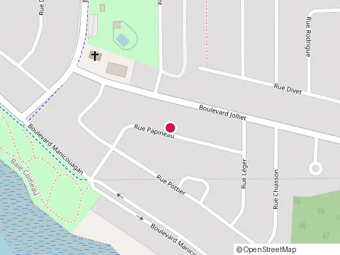 Location of Boudreau, Yves at 1677 boulevard Jolliet, Baie-Comeau