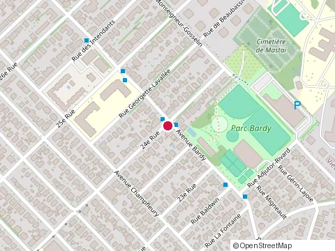 Location of Bouff-Afrique at 1999 24E Rue, Québec