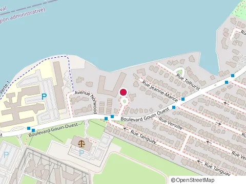Location of Bouge Petit Inc at 12315 Place Bellefleur, Montréal
