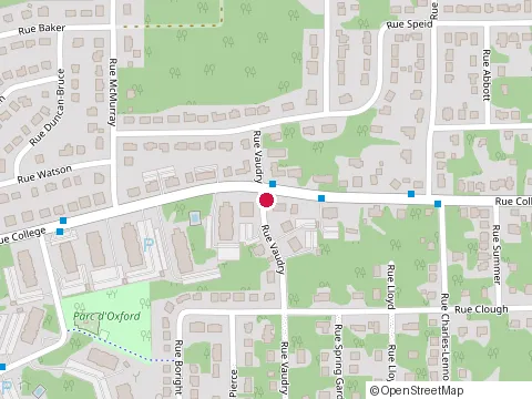 Location of Boulanger Linda at 30 Rue Vaudry, Sherbrooke
