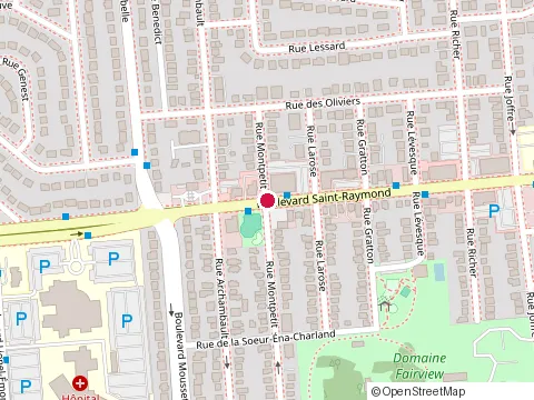 Location of Boulangerie Damas at 91 boulevard Saint-Raymond, Gatineau