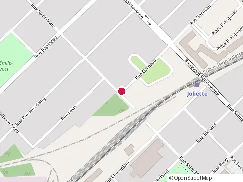 Location of Boulangerie Farines & Compagnie at 465 Rue Garneau, Joliette