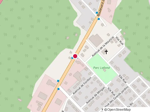 Location of Boulangerie Fournee Blanc & Or at 9042 Boulevard des Hêtres, Shawinigan