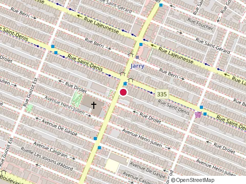 Location of Boulangerie Jarry at 380 Rue Jarry E, Montréal