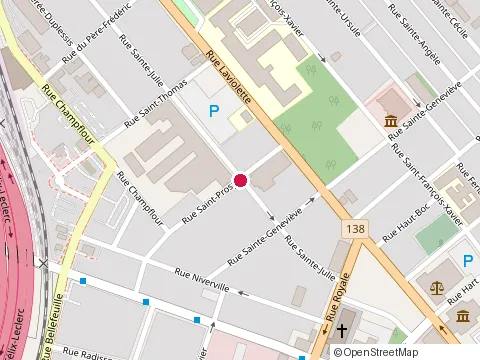 Location of Boulangerie le Panetier Saint-Prosper at 995 Rue Saint-Prosper, Trois-Rivières