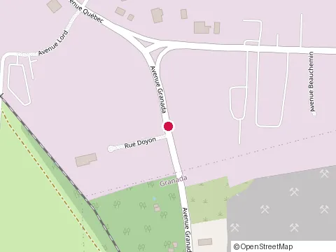 Location of Boulangerie Multi-Marques at 800 avenue Granada, Rouyn-Noranda