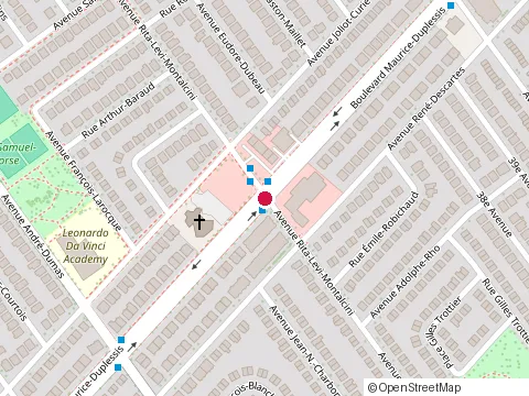 Location of Boulangerie Patisserie Lasalle at 8591 Boulevard Maurice-Duplessis, Montréal