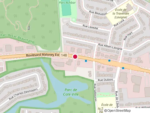 Location of Boulangerie St-Methode at 518 Boulevard Maloney E, Gatineau