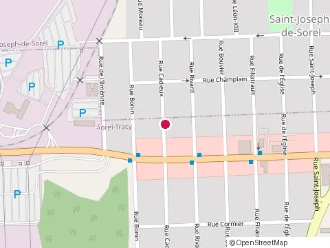 Location of Boulangerie Tracy at 913 Rue Cadieux, Sorel-Tracy