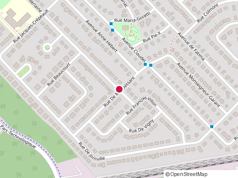 Location of Bourassa & Freres Inc at 660 avenue Verlaine, Québec
