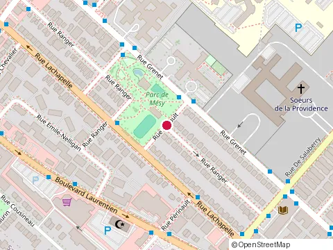 Location of Bourdon Francois Cga at 12095 Rue Ranger, Montréal