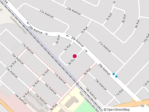 Location of Bourque Autocare at 8E Rue, Saint-Jérôme