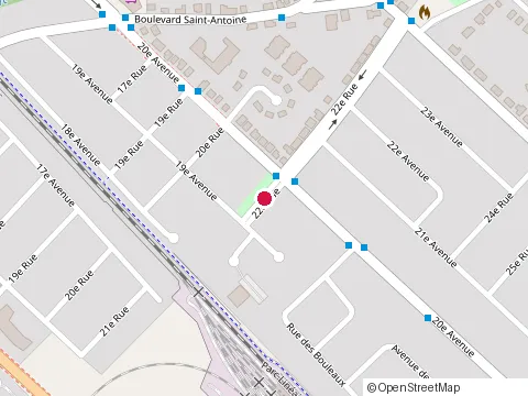 Location of Boutique Exxxotica at 700 22E Rue, Saint-Jérôme