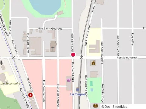Location of Boutique Gourmande d'Amalthee la at 332 St Joseph, La Tuque