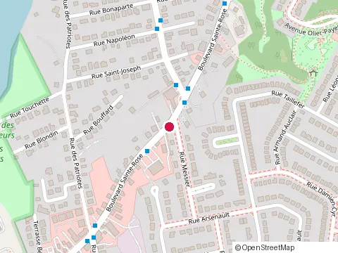 Location of Boutique Twistitch at 146A boulevard Sainte-Rose, Laval
