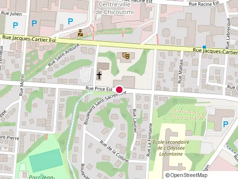 Location of Boysag at 252 Rue Price E, Chicoutimi
