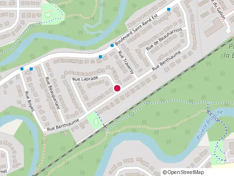 Location of Br Cloture at 17 Rue Laprade, Gatineau